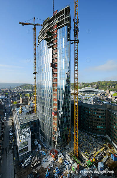 tour des finances à Liège